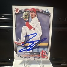 2025 Bowman Draft Tanner Franklin 1st Bowman IP AUTO picture