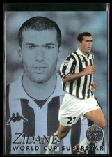 1998 Merlin Serie A Superstars Zinedine Zidane Juventus #B5 picture