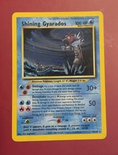 Shining Gyarados 64 Neo Revelation Holo LP/MP *Card CLEANED picture