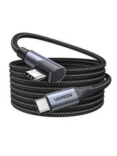 UGREEN 240W USB C to C Cable 90-Degree Right Angle PD 3.1 Fast 3.3FT Charging US picture