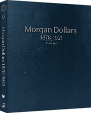 Whitman Prestige™ Coin Album - Morgan Dollars: 1878-1921 Date Set (Blue) picture