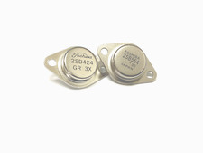 5 Pairs | Toshiba 2SB554 + 2SD424 PNP + NPN TO-3 Transistors  FREE US Shipping picture
