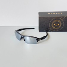Oakley Flak 2.0 XL OO9271 Black Frame Prizm Silver Lens Sunglasses New w/ Box picture