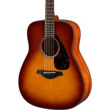 Yamaha FG800J Solid Spruce Top Dreadnought Acoustic Guitar Sand Burst picture