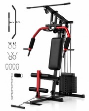 Multifunctional Home Gym Equipment Body Workout Station with 100LBS Weight Stack picture