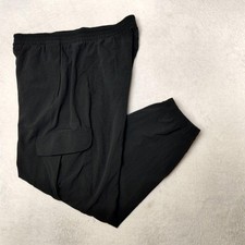 Lululemon Pants Womens 10 Black Jogger Cargo Wunder High Rise Training LW5GDES picture