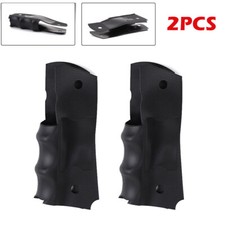 2Pcs For PG1911-1 Grip Wraparound Rubber Government Finger Groove Grip Insert US picture
