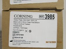 Corning® 3985 384-Well/Optical Imaging Flat Clear Bottom Black Polystyrene picture