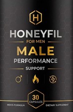 HoneyFil Mens Health Support Dietary Supplement 30 Capsules Male Strength picture
