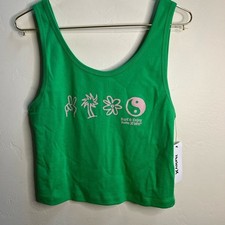 Hurley Vibrant Green crop Tank Top large picture
