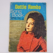 Dottie Rambo Song Book Songbook Number Two 2 1969/70 Paperback ~ Acceptable picture