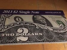 3 SETS OF $2.00 DISTRICT SET CONSECUTIVE NUMBERED NOTES IN NICE INFORMATION FOLD picture