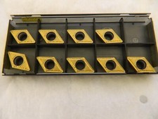 SANDVIK COROMANT qty 9 Turning Inserts: DCMT32.52-MM 2035, Solid Carbide 5730516 picture