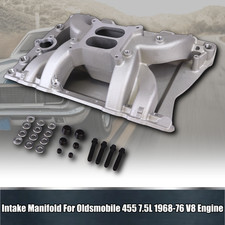 Intake Manifold Performer RPM Air Gap Square Bore Oldsmobile 400 455 (7551) picture