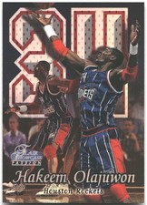 1998-99 Flair Showcase Flair Showcase Row 2 Hakeem Olajuwon #45 Houston Rockets picture