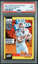 2021 Panini The National Case Breaker Trevor Lawrence #TL /199 PSA 9 picture