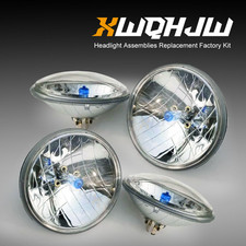 4PCS 5.75 Round Headlights HiLo Beam for Plymouth Road Runner 1968-1974 picture