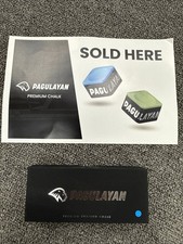 Pagulayan Premium Billiard Chalk Blue Full Box Of 10 Pieces Square Chalk picture