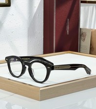 JACQUES MARIE MAGE CLEMENS Eyeglasses Frame 46□25-146 Round Black Thick Acetate picture