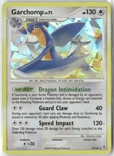 Garchomp (Cracked Ice Holo) 5/147 Rare Deck Exclusives Pokemon Damaged picture