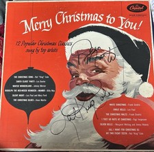 Vinyl Signed By Nat King Cole & Dean Martin With COA picture