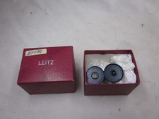 2 vintage LEITZ WETZLAR GERMANY 10X Lenses 1 Periplan Lens eyepieces eyepiece picture