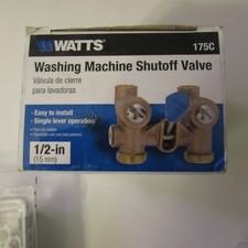 Watts 1/2 in. Bronze Sweat x MHT Washing Machine Shutoff Valve picture