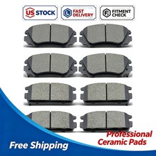 Front Rear Ceramic Brake Pads for 2010-2017 Chevrolet Equinox All Models picture
