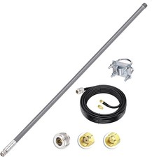Bingfu 43.3inch 8dBi 915MHz Helium HNT Lora Antenna 10ft ALSR240 Low Loss Cable picture