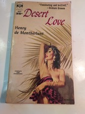 1959 Pulp Sleaze Paperback GGA- Desert Love by Henry De Montherlant-Berkley G277 picture