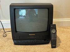 Panasonic PV-M1368 with OEM remote,  working VCR, and built in FM radio tuner picture