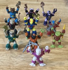 Lot Of 10 Battle Beast W Weapons Miner Mole  Delta Chameleon Carp Bulldog picture