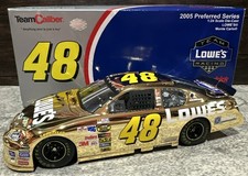 2005 Jimmie Johnson #48 Lowe’s Gold Chrome 1:24 Team Caliber NASCAR Diecast picture