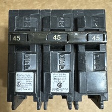 Siemens B345 Circuit Breaker 45 Amp 3 Pole 240 Vac picture