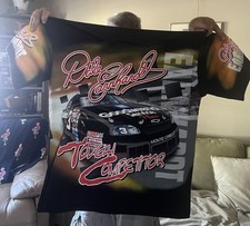 Vintage Chase Nascar Dale Earnhardt Tough Competitor Graphic T Size Large -USA- picture