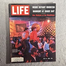 Life Magazine May 27 1966 New Madness Discotheque VELVET UNDERGROUND Rhodesia picture