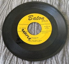 Noble”Thin Man”Watts 45rpm-Shakin/The Slide/Baton 254/1958/ VG++/Promo(Sample) picture