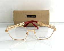 DOLCE & GABBANA WOMEN`S EYEWEAR DG 1346 GOLD/RED picture