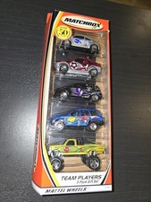 2002 Matchbox Team Players 5 Pack Ford F-150 4X4-Landrover Freelander NEW  picture