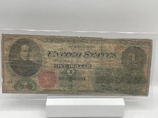 FR. 16 1862 $1 ONE DOLLAR LEGAL TENDER UNITED STATES NOTE picture