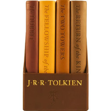 The Hobbit Lord of the Rings Deluxe Pocket Boxed Set Hardcover Tolkien 4 Books picture