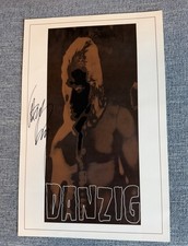 Danzig Art Print Signed Glenn Danzig Autograph Polygram Executive Moving Sale picture