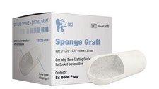 DSI DS-SG1020 Sponge Graft Collagen Plugs With Bone Graft Sterile 10mmX20mm 5/Pk picture