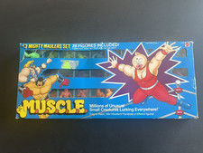 Vintage 1985 Mattel M.U.S.C.L.E. Men #3 Mighty Maulers 28 Figures Box Kinnikuman picture