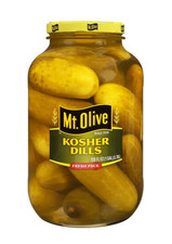 Mt. Olive Fresh Pack Whole Kosher Dills Pickles, 128 fl oz jar picture