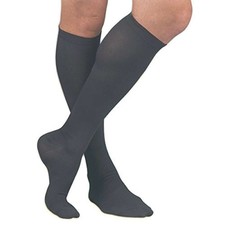 Activa Men's Dress Socks 20-30mmHg Black Medium picture