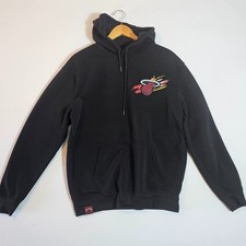 Miami Heat Hoodie Mens Medium Black Ultra Game NBA Big Graphic Kangaroo Pockets picture