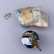 NOS MoPar 1967-70 B Body Locking Gas Cap w/ Keys Satellite Coronet C Body 300 picture