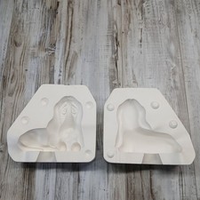 Vintage Marlow 146 Basset Hound Dog Ceramic Slip Casting Mold 2 Piece Plaster picture