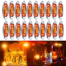 20x Amber 3-LED 4